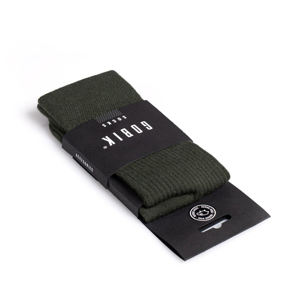 CALCETINES WINTER MERINO UNISEX ARMY
