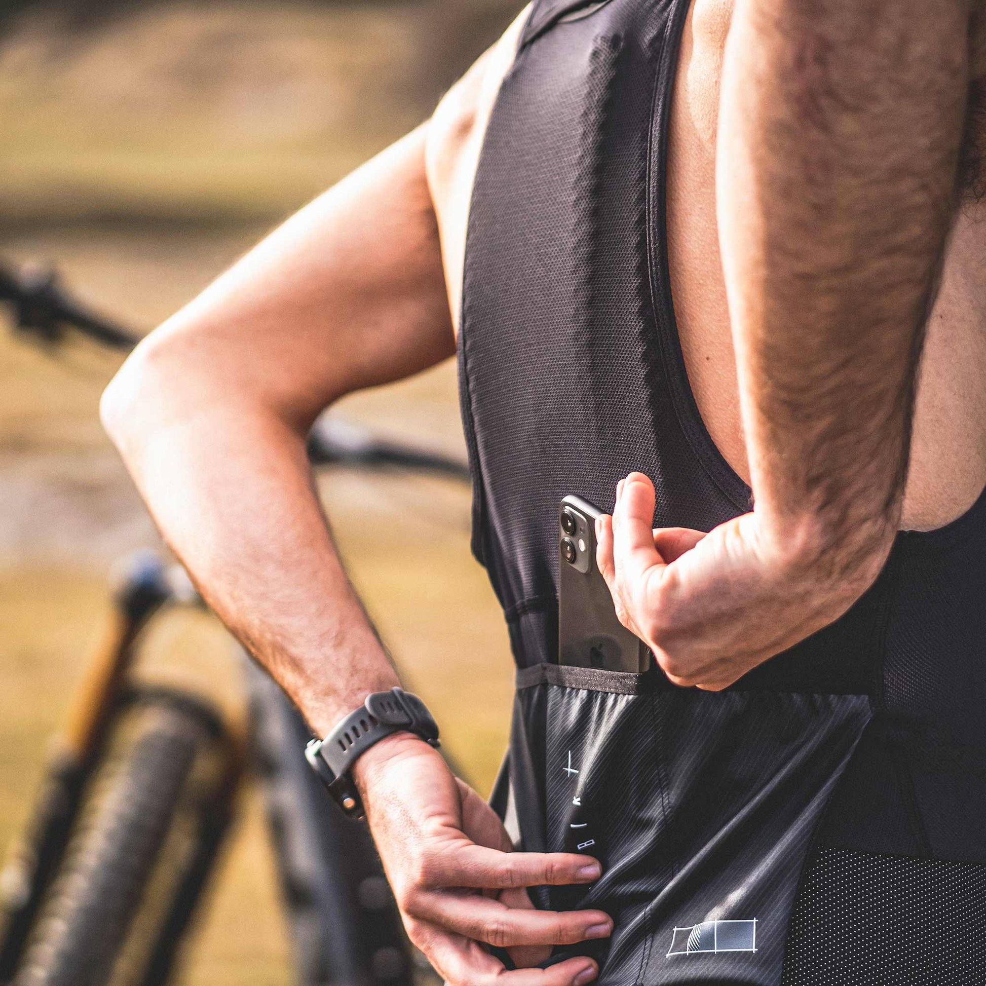 CULOTTE CORTO COMMANDER HOMBRE BLACK - K7
