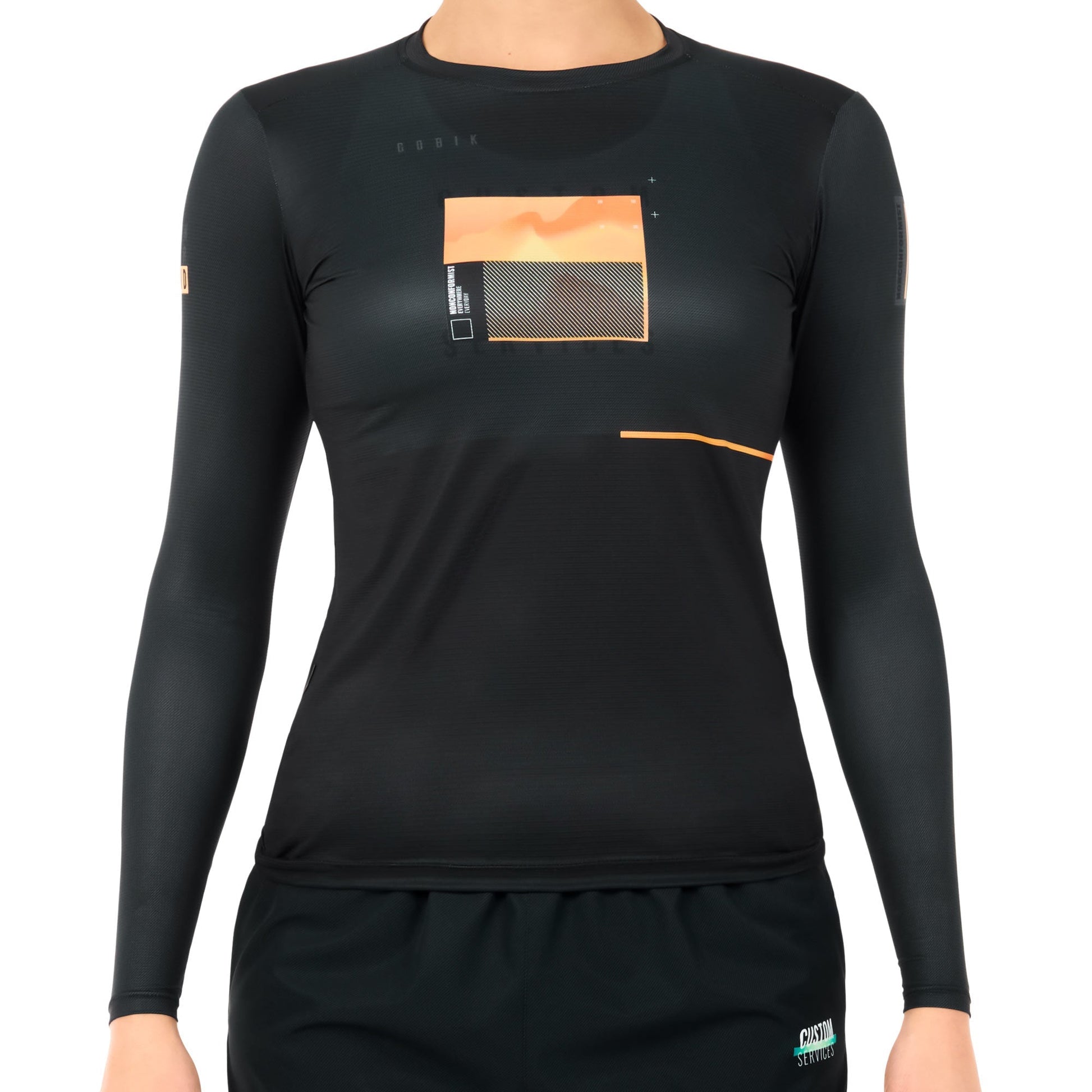 CAMISETA MANGA LARGA FLASH MUJER