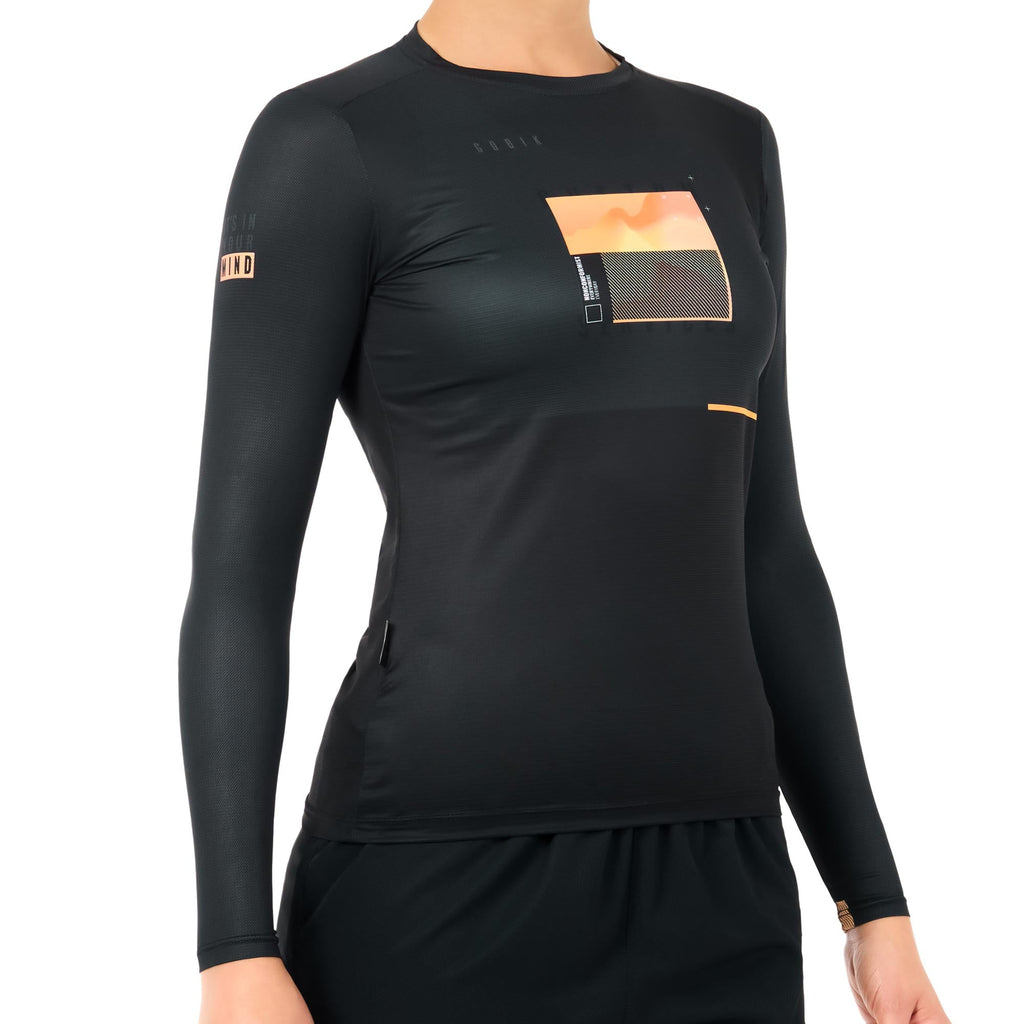 CAMISETA MANGA LARGA FLASH MUJER