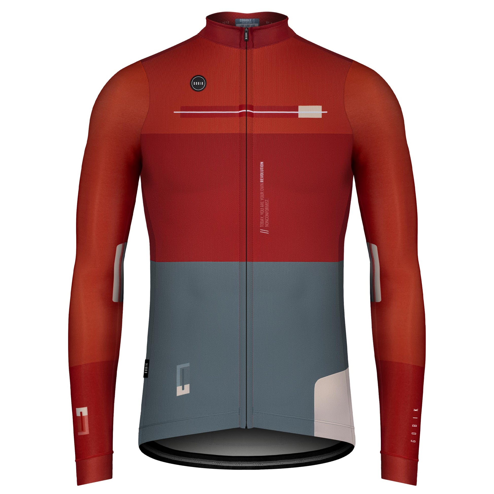 MAILLOT MANGA LARGA COBBLE HOMBRE CRIMSON