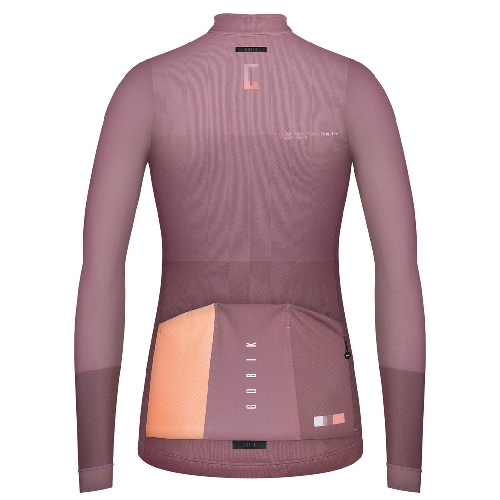 MAILLOT MANGA LARGA COBBLE MUJER LAVENDER