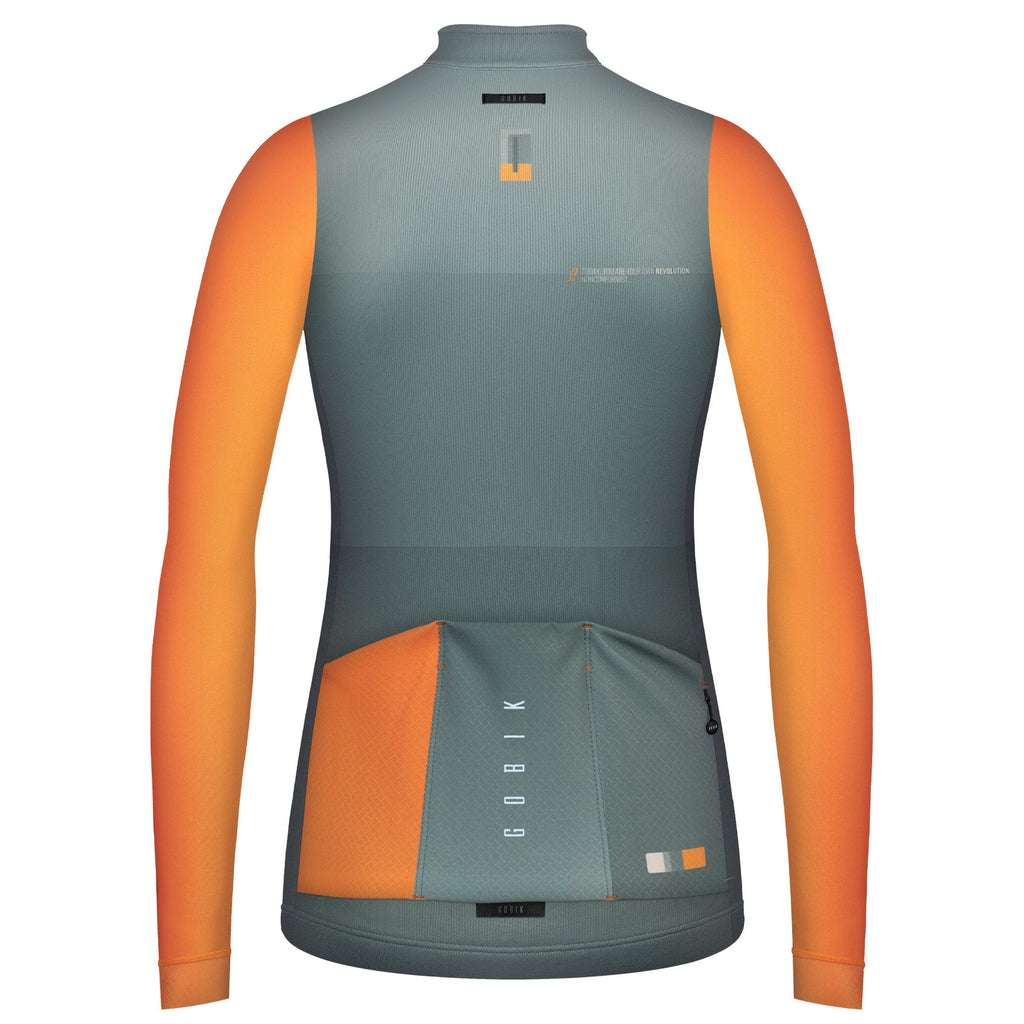 MAILLOT MANGA LARGA COBBLE MUJER NECTARINE