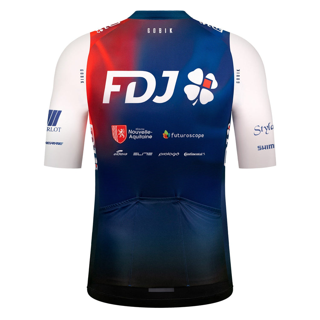 MAILLOT MANGA CORTA ODYSSEY UNISEX FDJ NOUVELLE-AQUITAINE FUTUROSCOPE 2022
