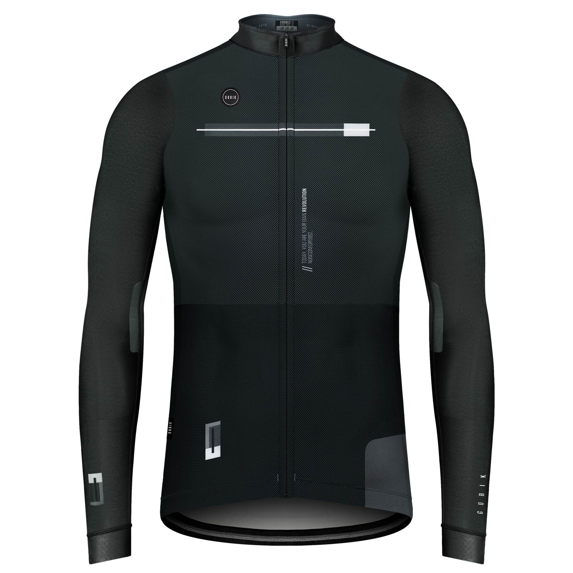 MAILLOT MANGA LARGA SUPERCOBBLE HOMBRE DARK COAL