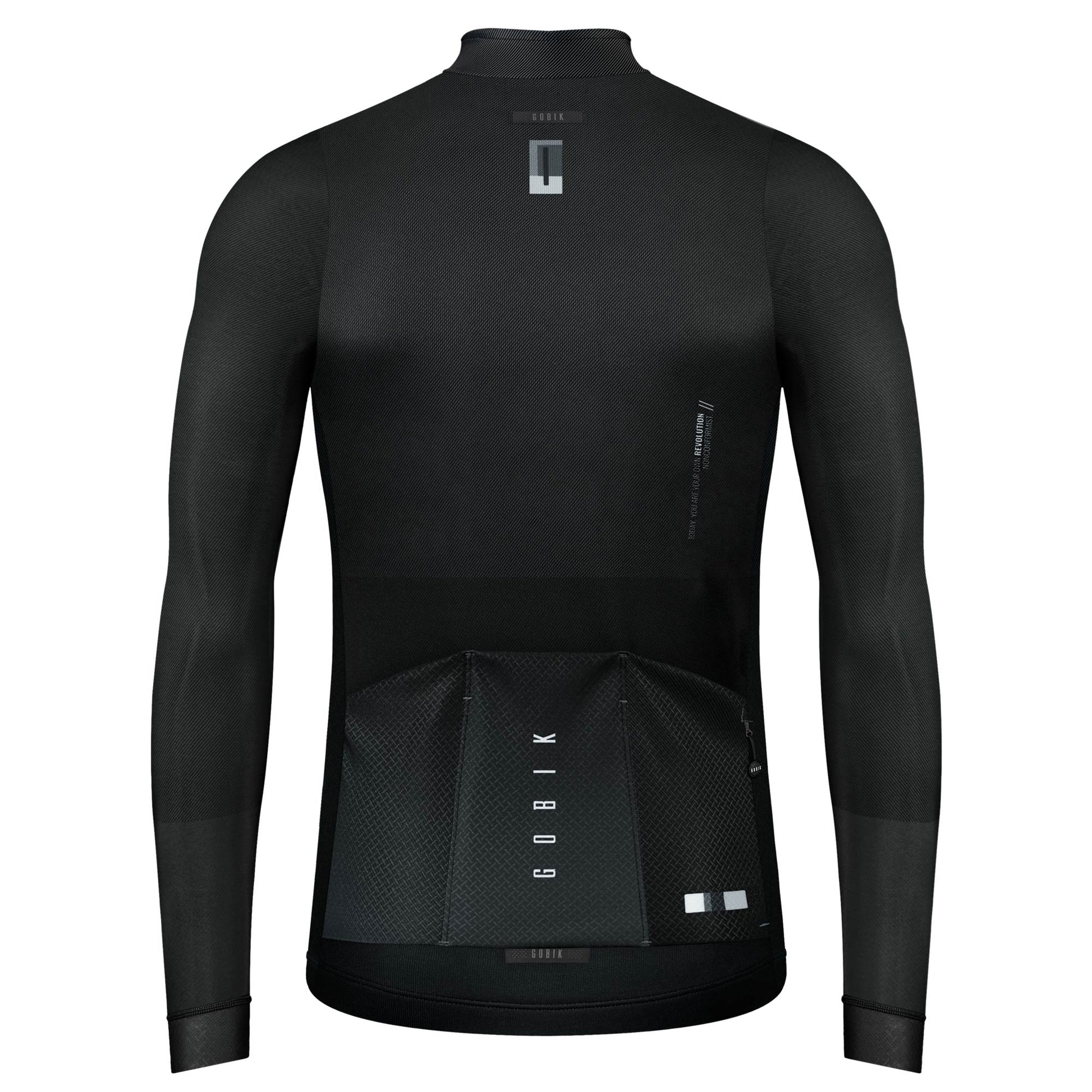 MAILLOT MANGA LARGA SUPERCOBBLE HOMBRE DARK COAL