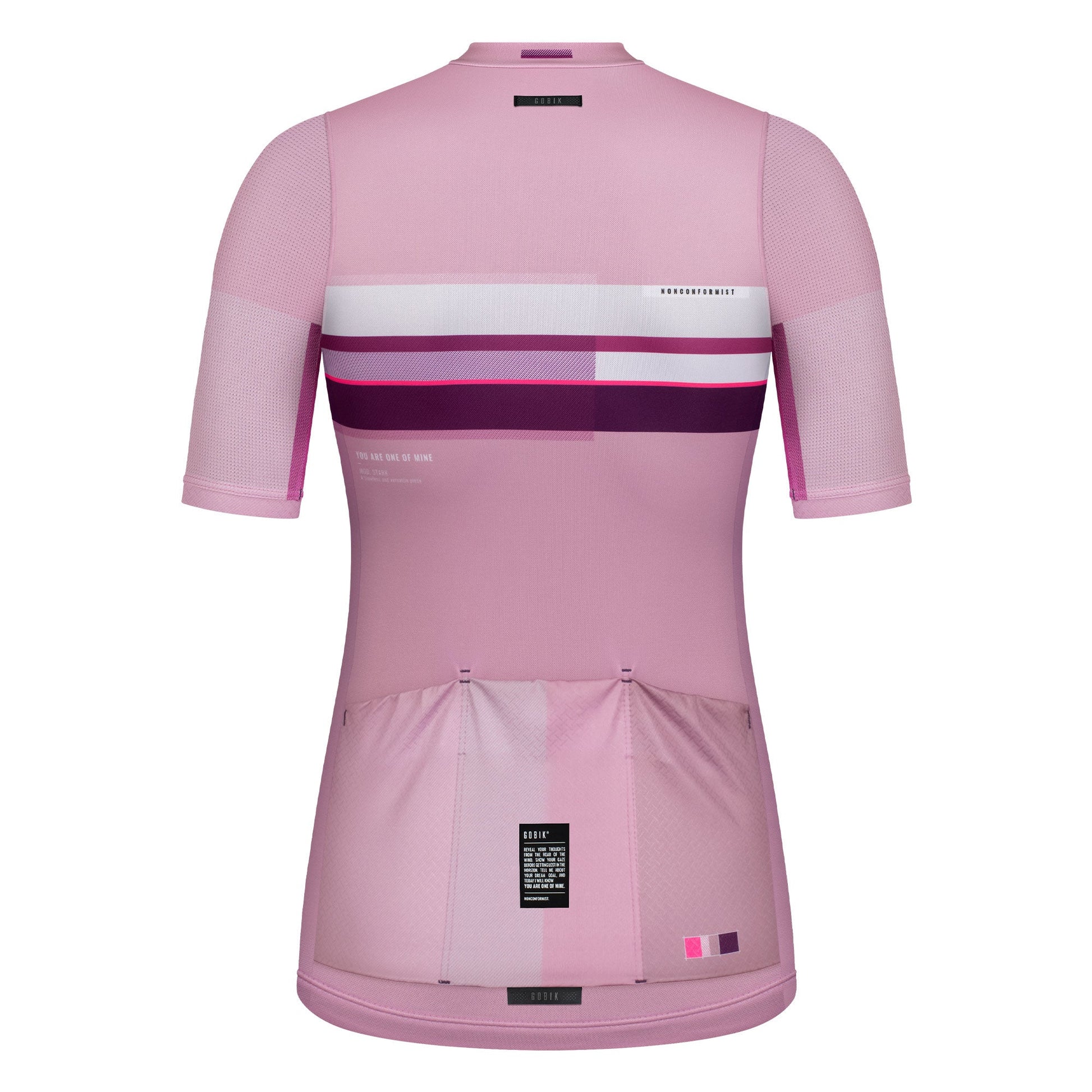 MAILLOT MANGA CORTA STARK MUJER LAVENDER STREAK