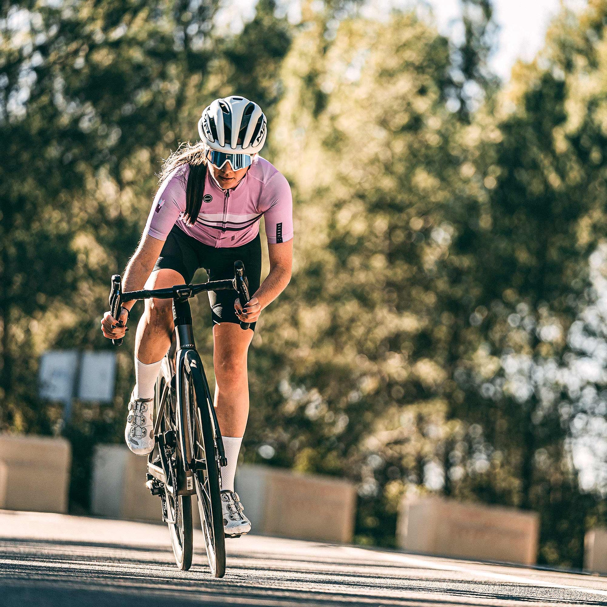 MAILLOT MANGA CORTA STARK MUJER LAVENDER STREAK