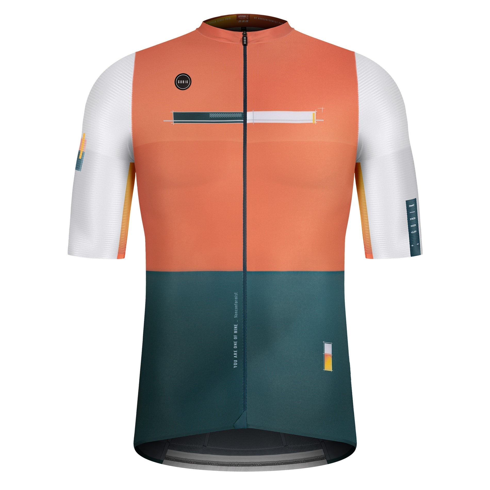 MAILLOT MANGA CORTA ATTITUDE 2.0 UNISEX APRICOT