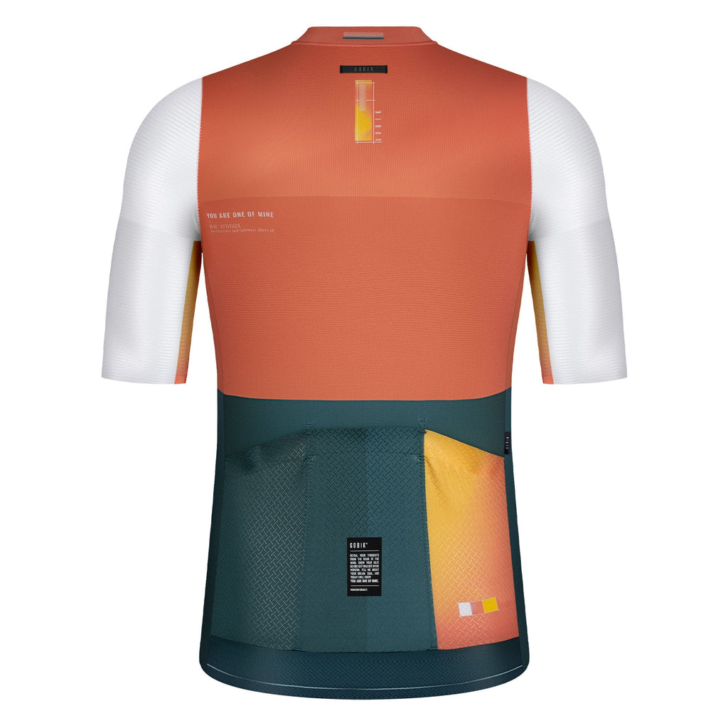 MAILLOT MANGA CORTA ATTITUDE 2.0 UNISEX APRICOT