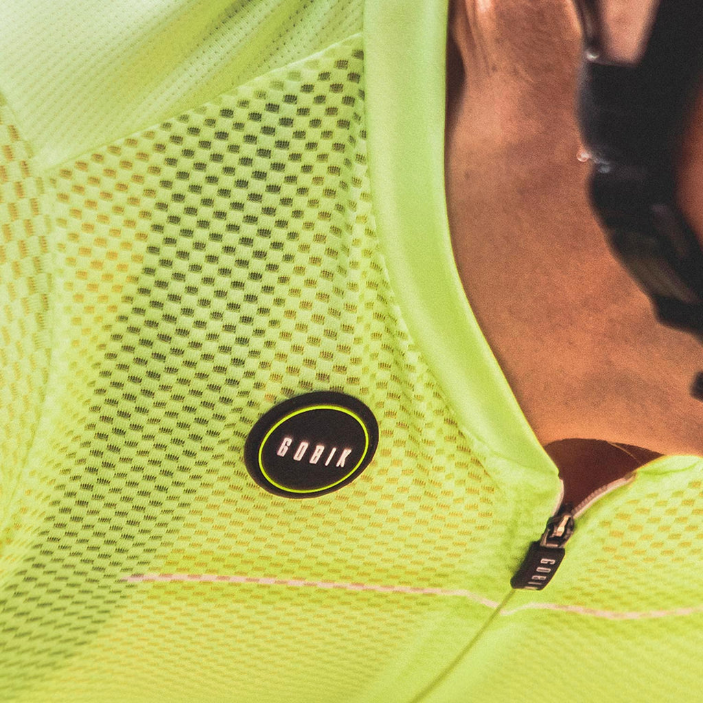 MAILLOT MANGA CORTA CARRERA UNISEX SULPHUR