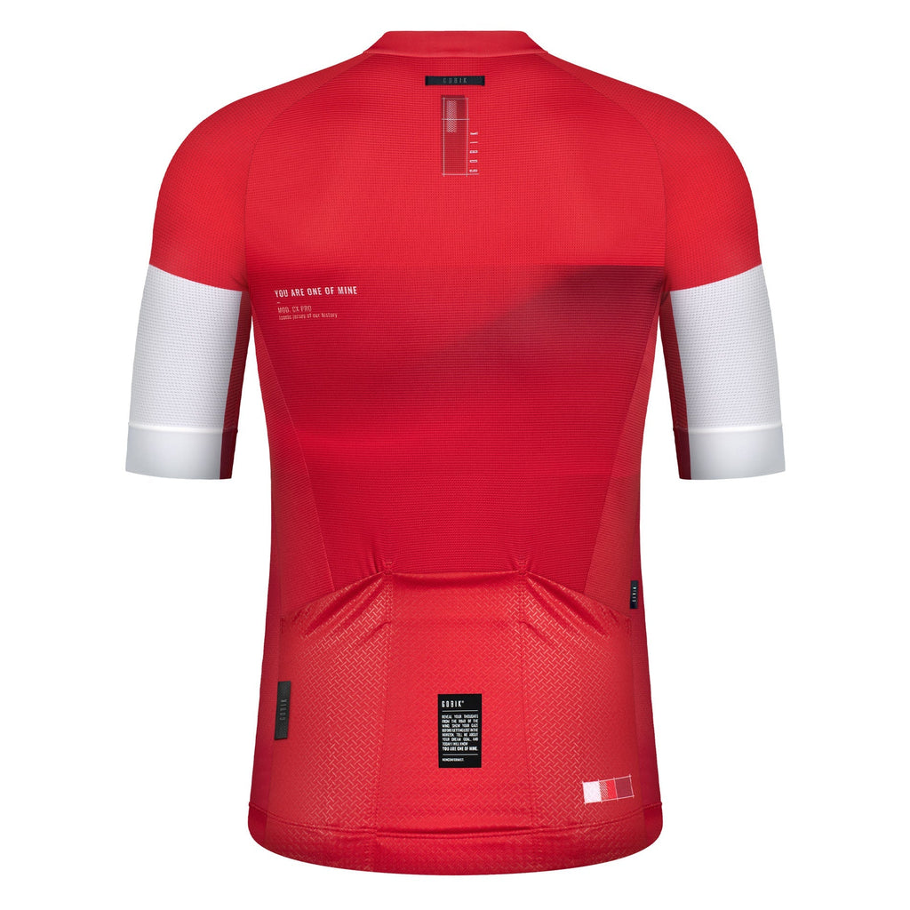 MAILLOT MANGA CORTA CX PRO 2.0 UNISEX CRANBERRY